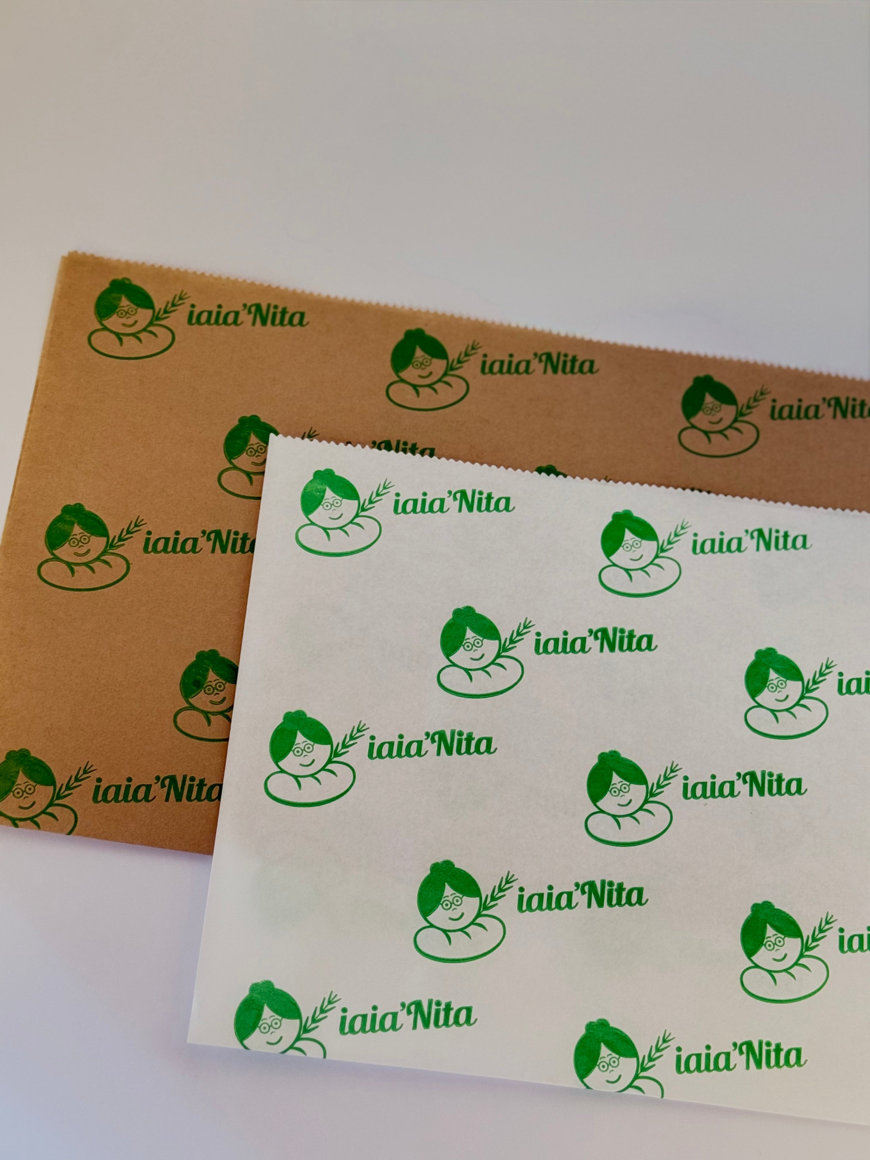 Papel antigrasa personalizado 1 tinta