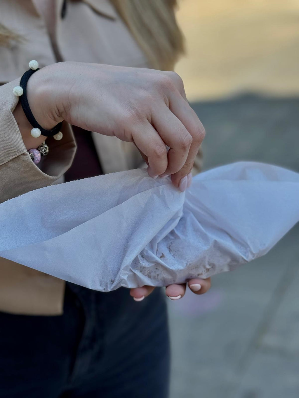 Papel antigrasa alimentario anónimo