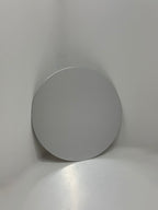 base pastel redonda plata