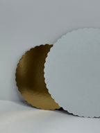 bases pastel ondulaciones oro y blanco