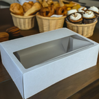 Caja para pastas con ventana