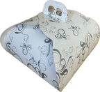 caja para tarta tipo pañuelo cuadrada